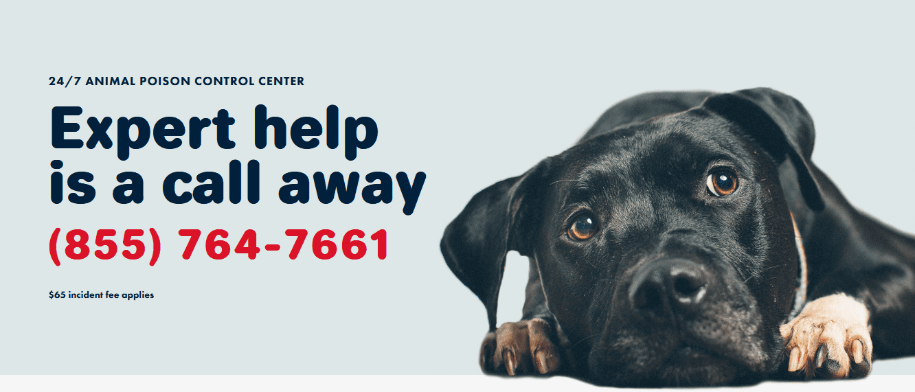 Pet Poison Helpline - 855-764-7661