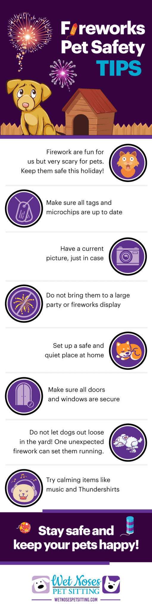 What Can I Do to Make My Dog More Comfortable on New Year's Eve? Wet