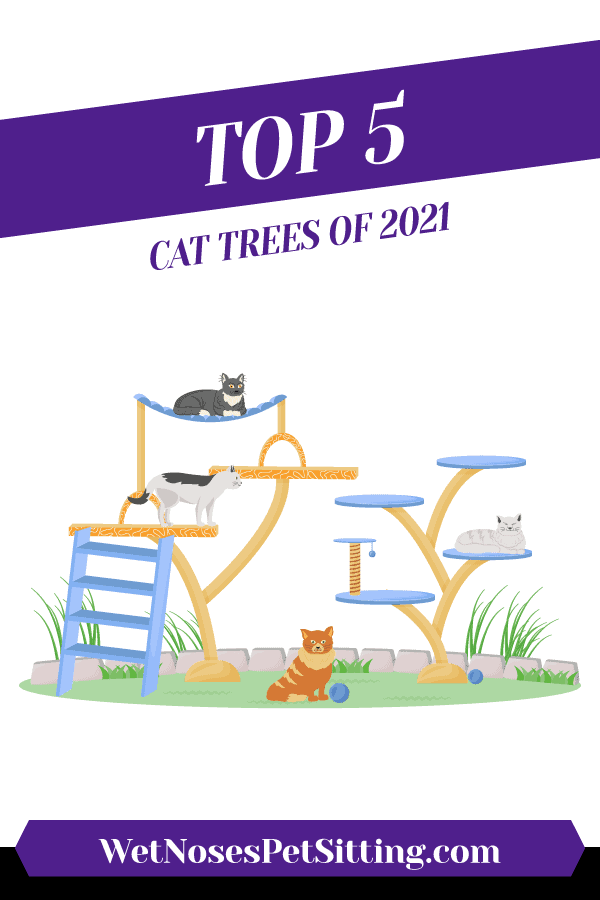 Top 5 Cat Trees of 2021 Header